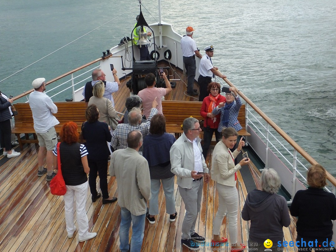 BREGENZER LUFTSPIELE: Jungfernfahrt am Bodensee: Euter-Luftschiff, 23.08.20