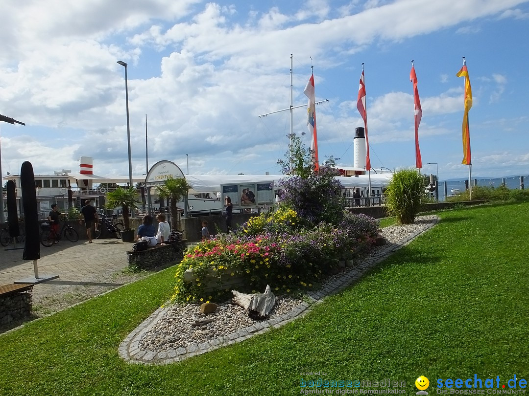 BREGENZER LUFTSPIELE: Jungfernfahrt am Bodensee: Euter-Luftschiff, 23.08.20