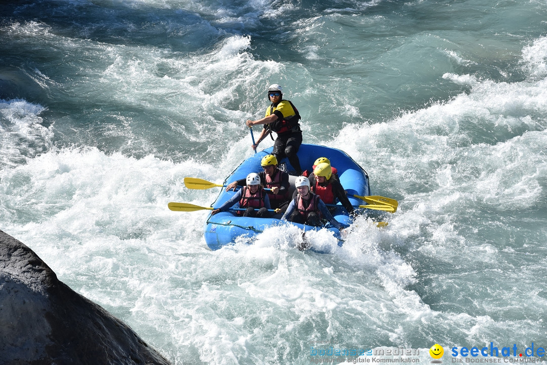River Rafting: Ilanz-Reichenau - Schweiz, 21.08.2020