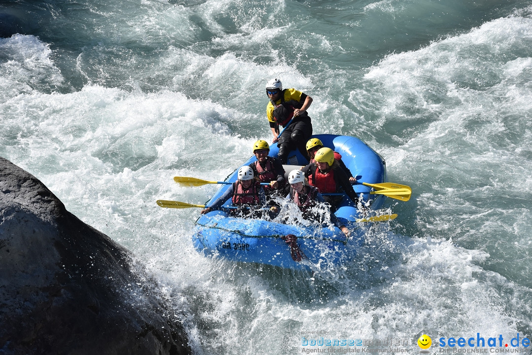 River Rafting: Ilanz-Reichenau - Schweiz, 21.08.2020