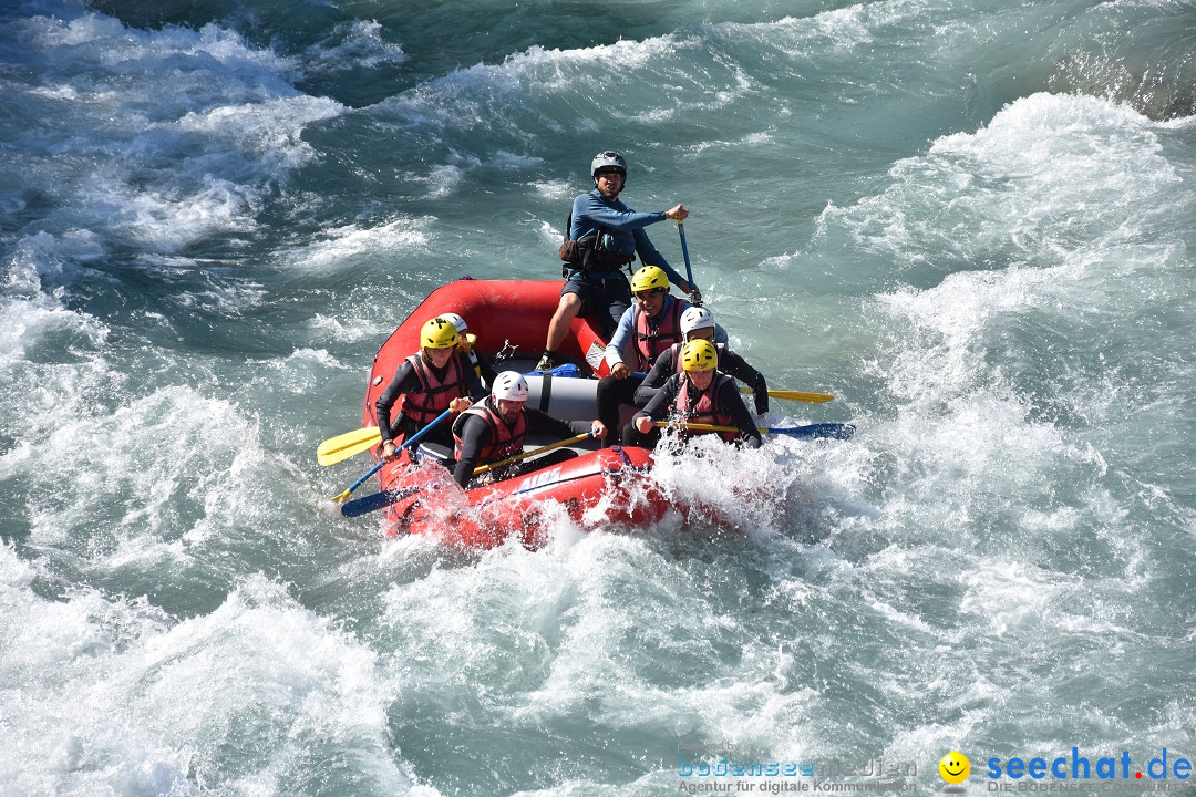 River Rafting: Ilanz-Reichenau - Schweiz, 21.08.2020