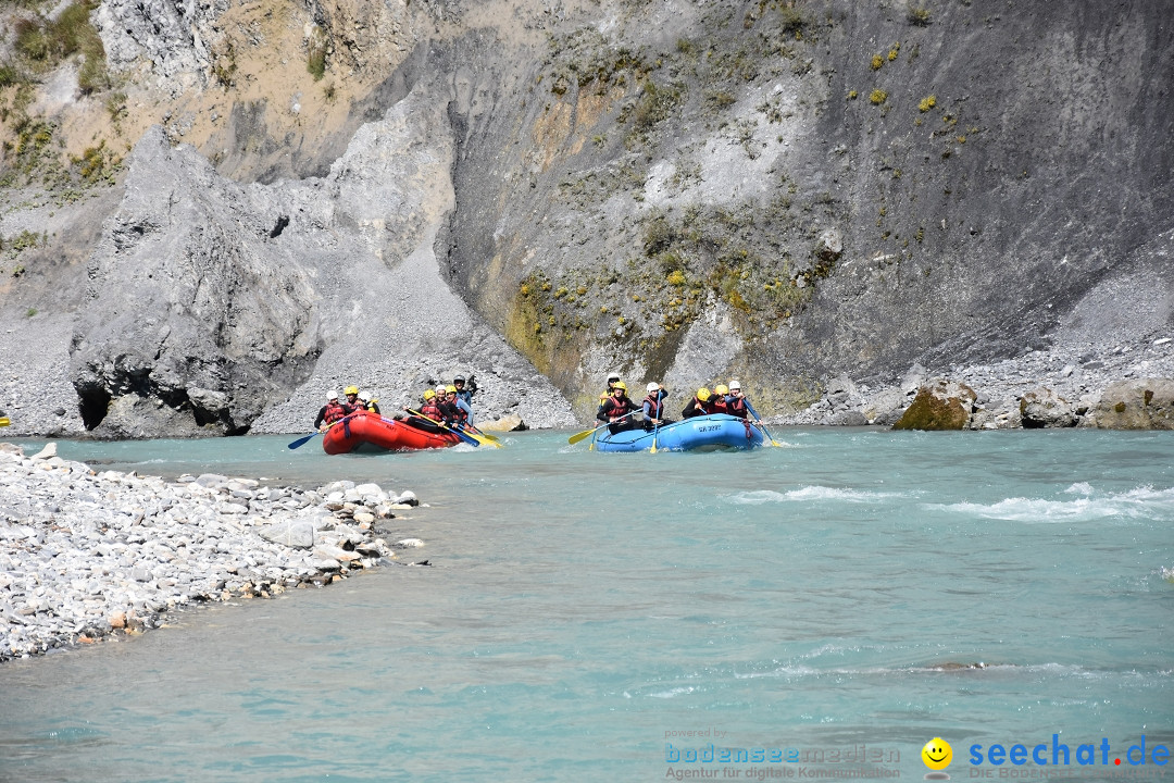 River Rafting: Ilanz-Reichenau - Schweiz, 21.08.2020