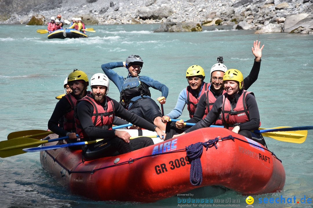 River Rafting: Ilanz-Reichenau - Schweiz, 21.08.2020