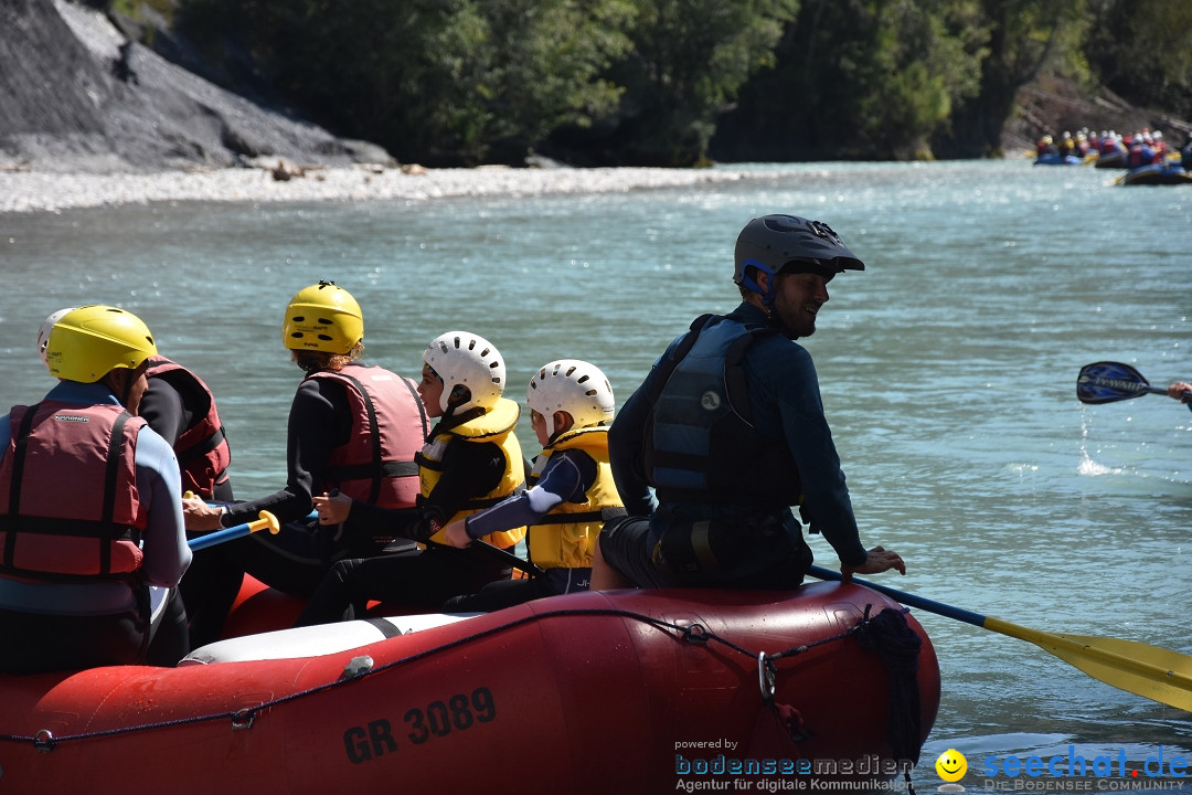 River Rafting: Ilanz-Reichenau - Schweiz, 21.08.2020