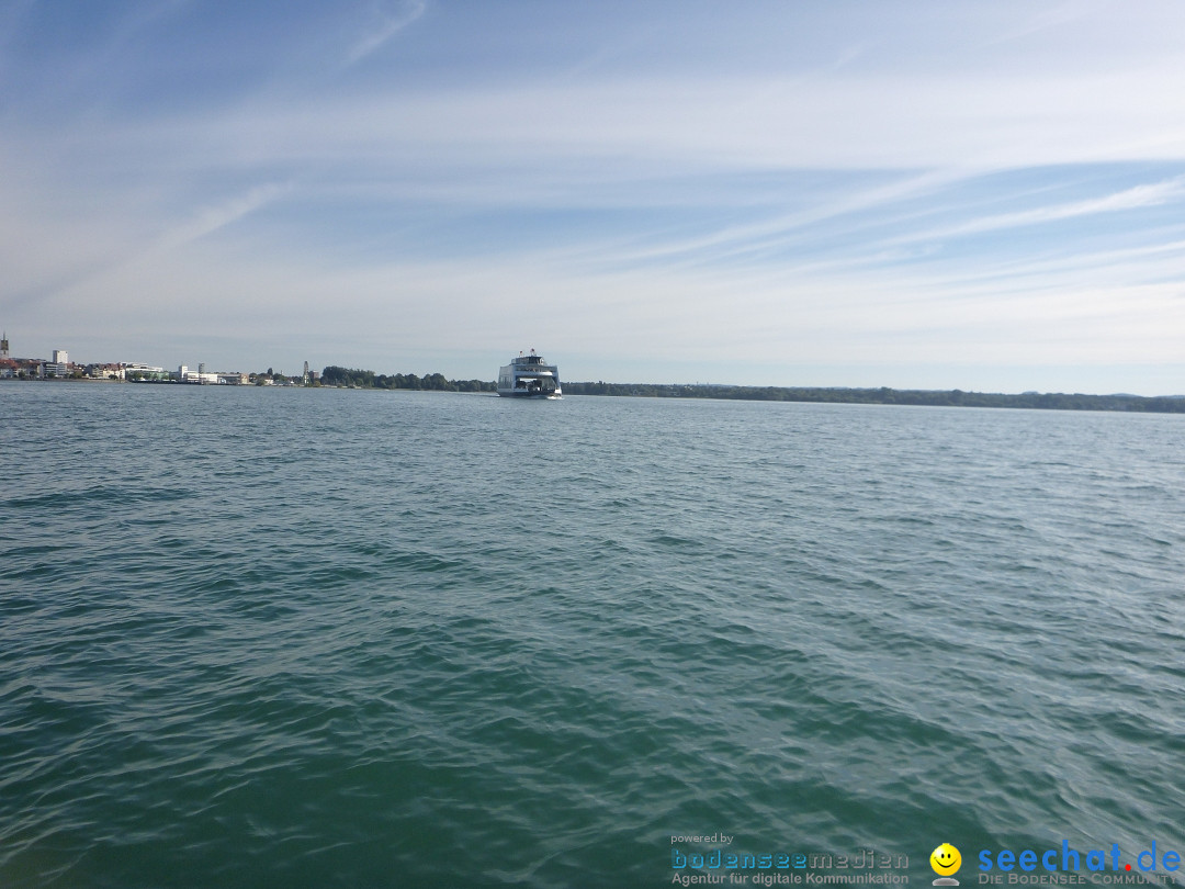 BODENSEEBOOT.DE Bodensee Querung, Thorsten Ratzlaff: Friedrichshafen, 25.08