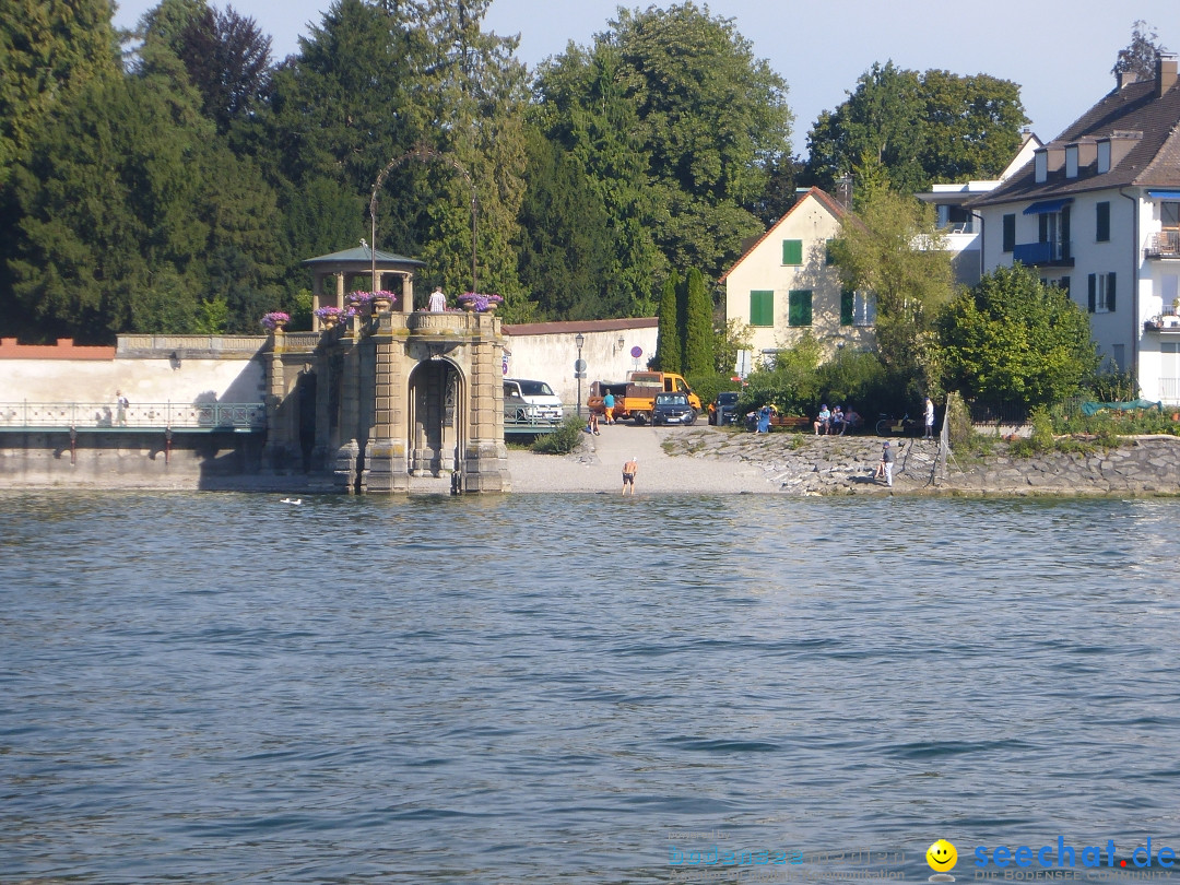 BODENSEEBOOT.DE Bodensee Querung, Thorsten Ratzlaff: Friedrichshafen, 25.08