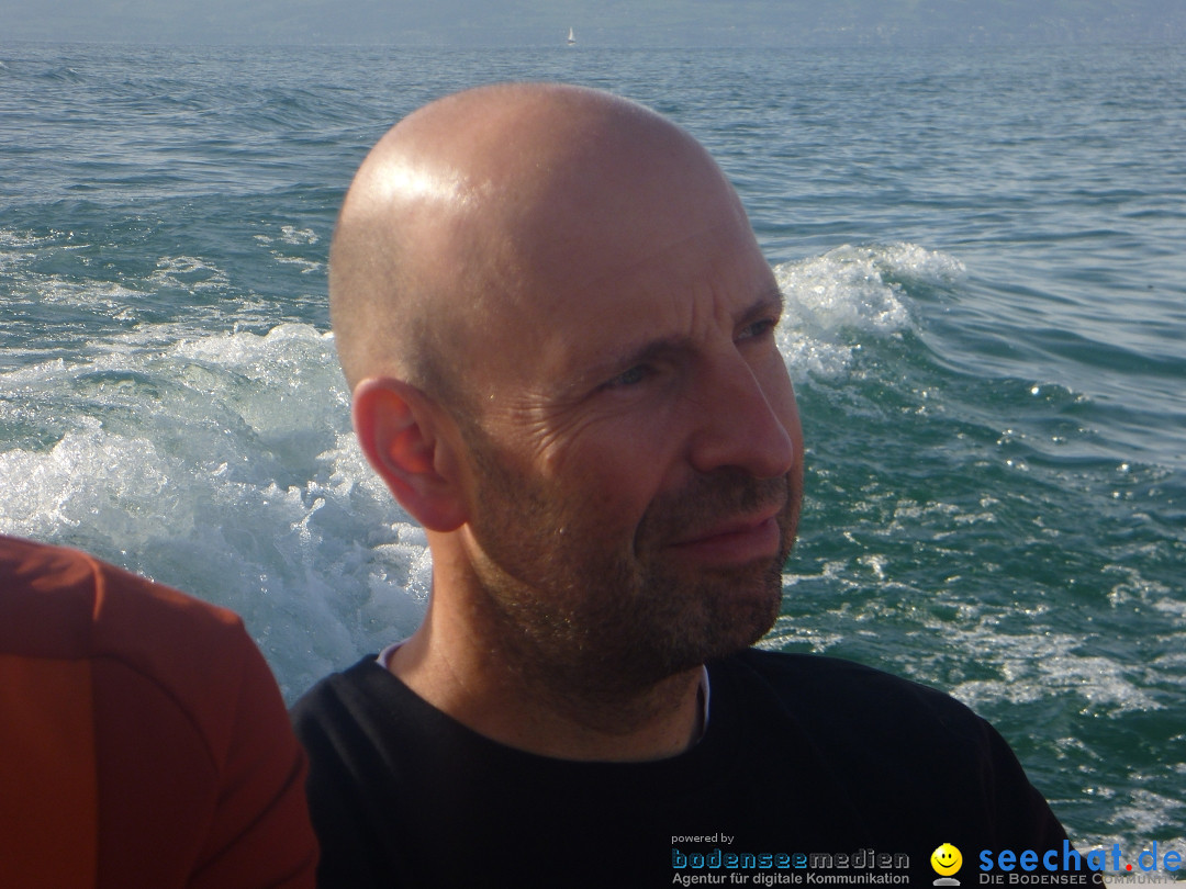 BODENSEEBOOT.DE - Begleitfahrt: Isabella und Thorsten: Friedrichshafen, 27.