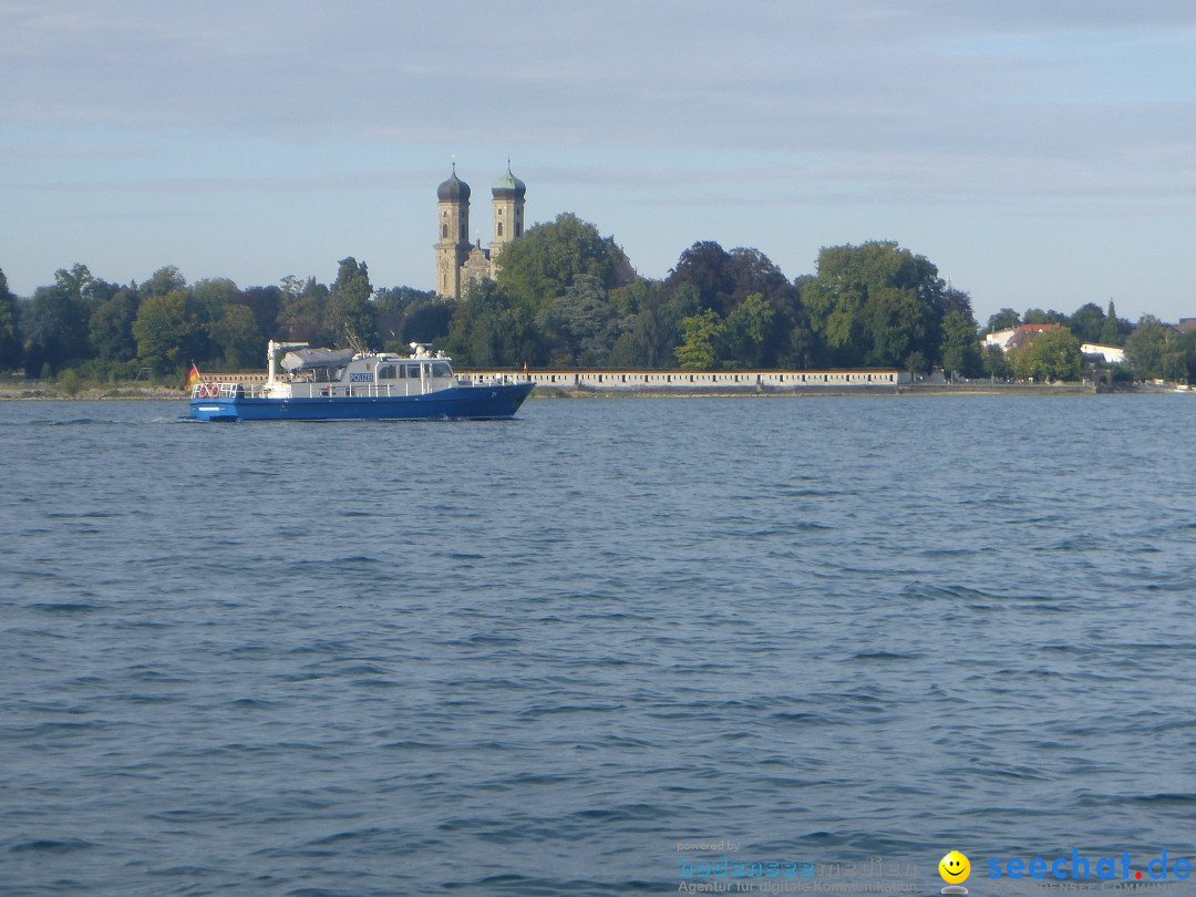 BODENSEEBOOT.DE - Begleitfahrt: Isabella und Thorsten: Friedrichshafen, 27.