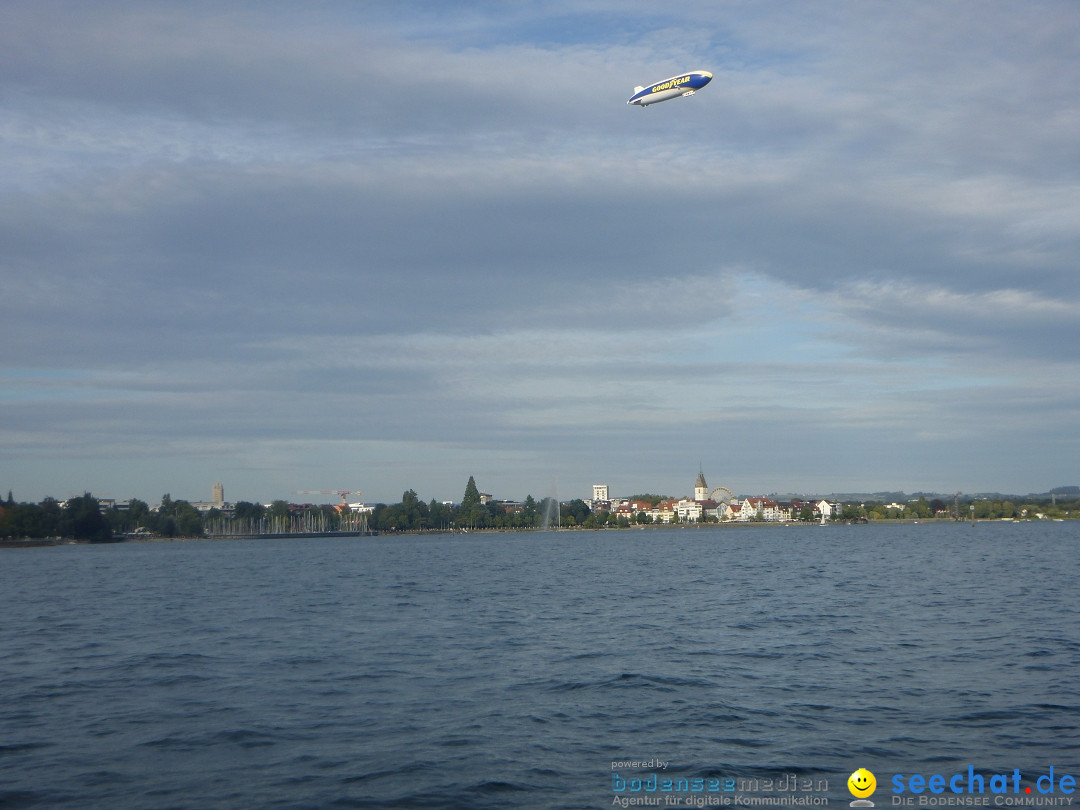 BODENSEEBOOT.DE - Begleitfahrt: Isabella und Thorsten: Friedrichshafen, 27.