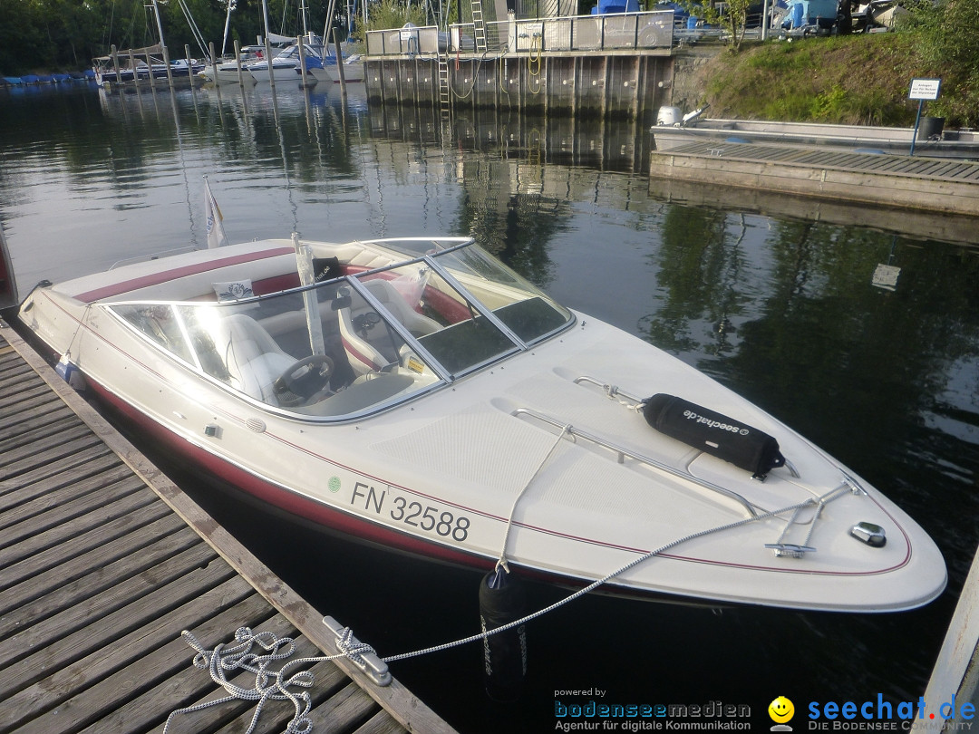 BODENSEEBOOT.DE - Begleitfahrt: Isabella und Thorsten: Friedrichshafen, 27.
