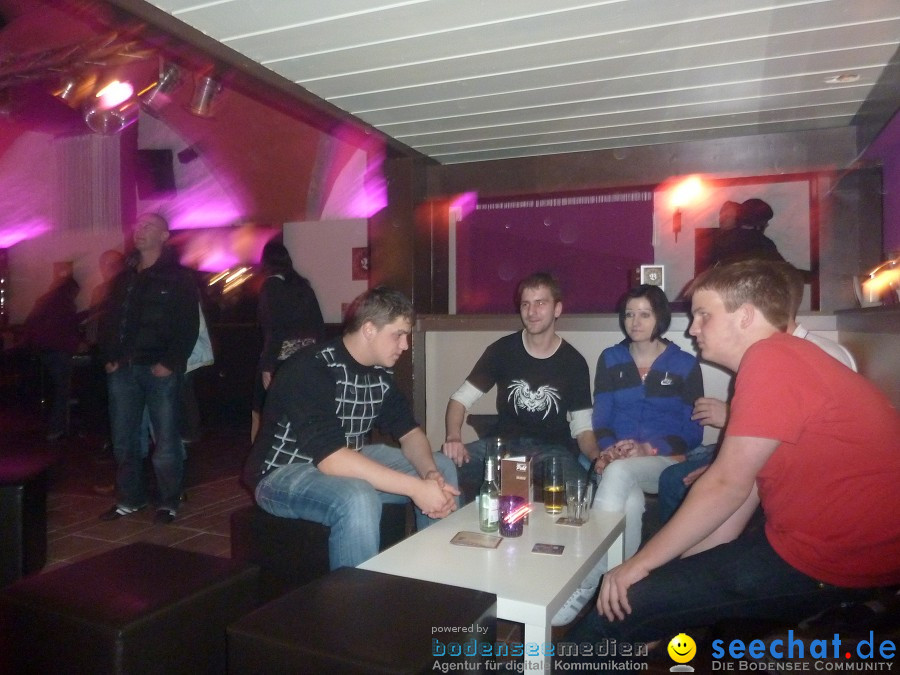 Party im Bacchus: Ravensburg, 09.04.2010