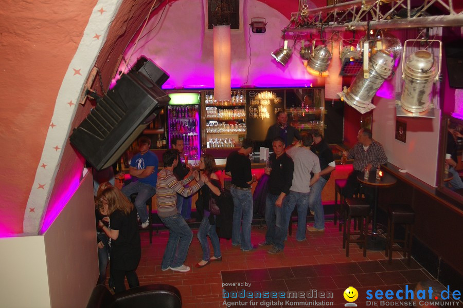 Party im Bacchus: Ravensburg, 09.04.2010