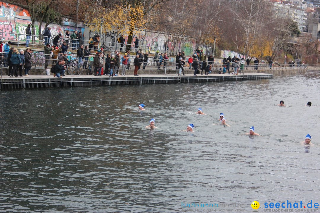 Nikolaus-Schwimmen - 21. Samichlaus-Schwimmen: Zuerich, 05.12.2021