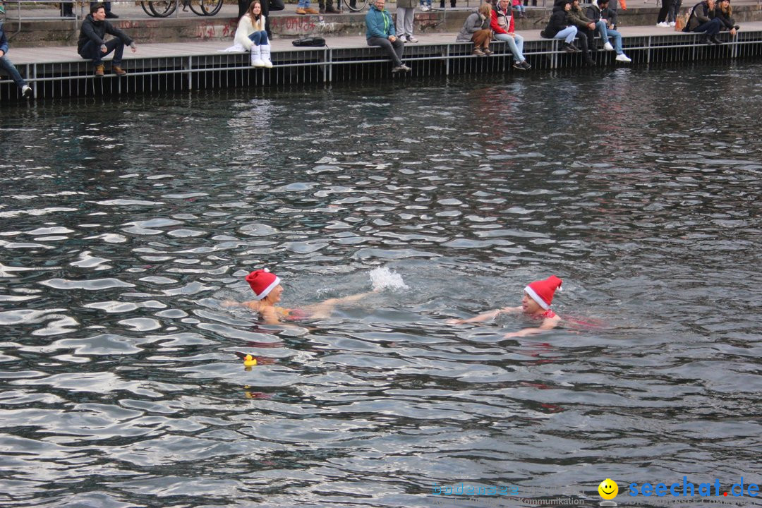 Nikolaus-Schwimmen - 21. Samichlaus-Schwimmen: Zuerich, 05.12.2021