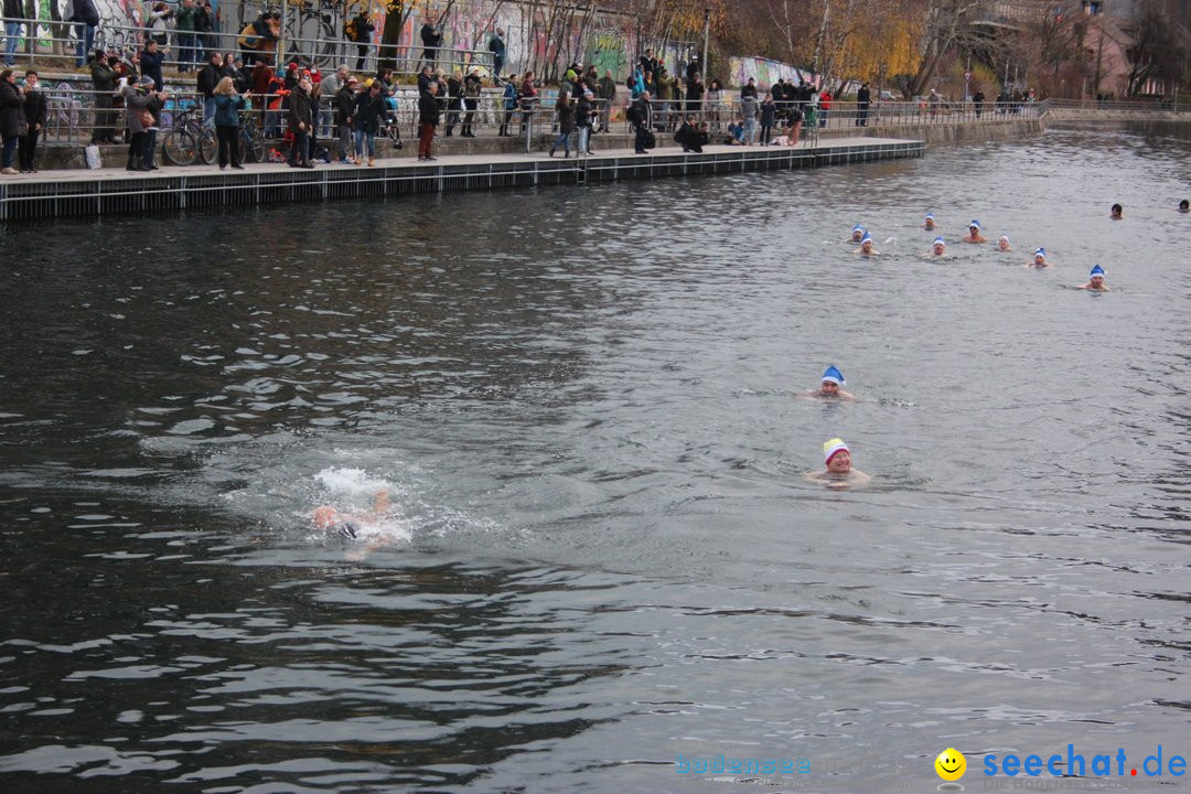Nikolaus-Schwimmen - 21. Samichlaus-Schwimmen: Zuerich, 05.12.2021