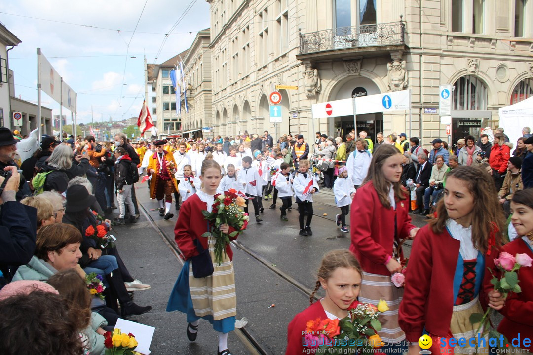 Sechselaeuten: Zuerich, 25.04.2022