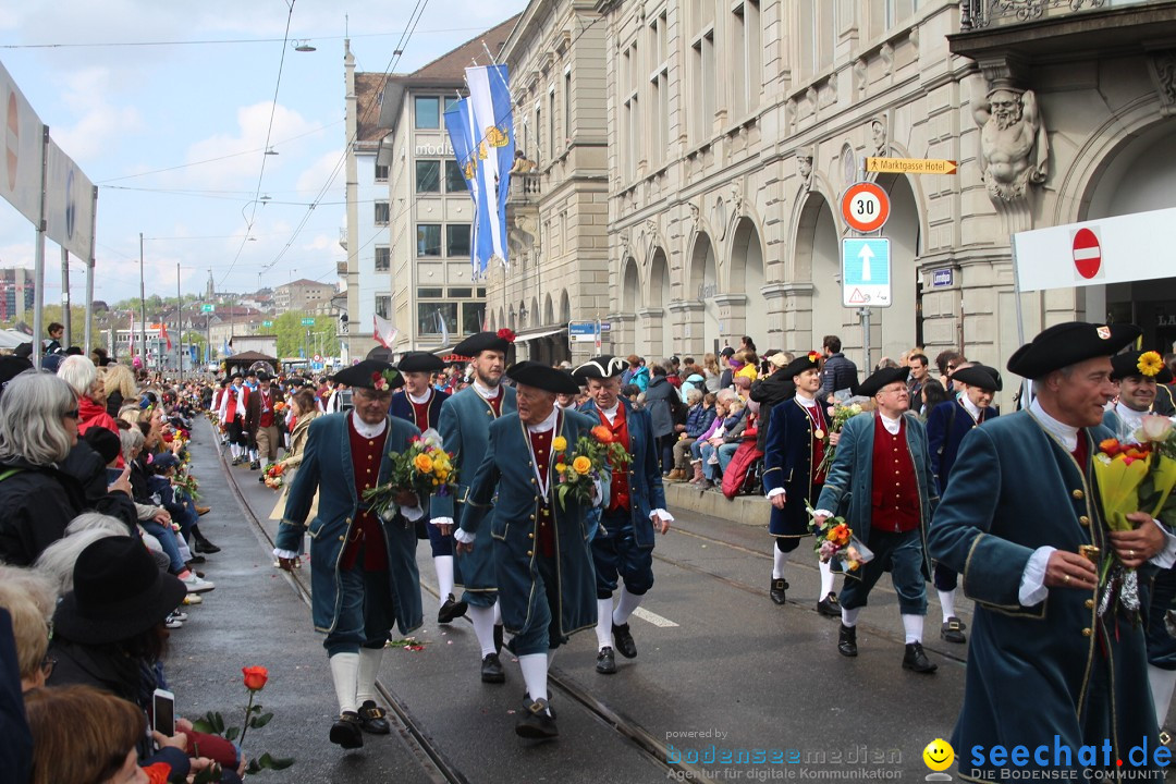 Sechselaeuten: Zuerich, 25.04.2022