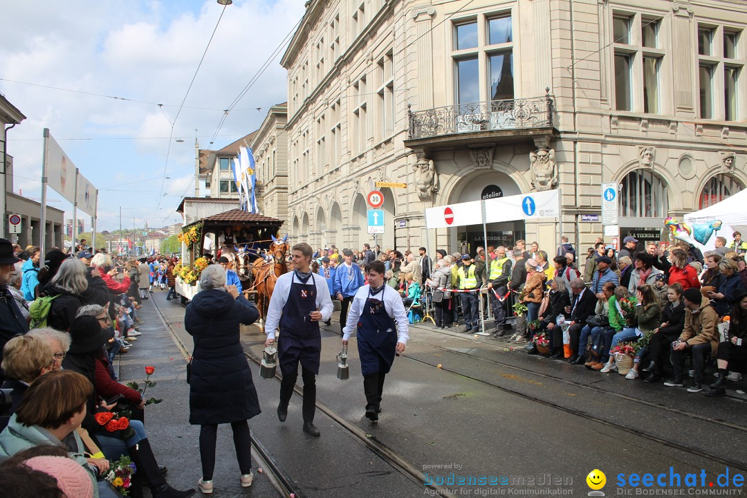 Sechselaeuten: Zuerich, 25.04.2022