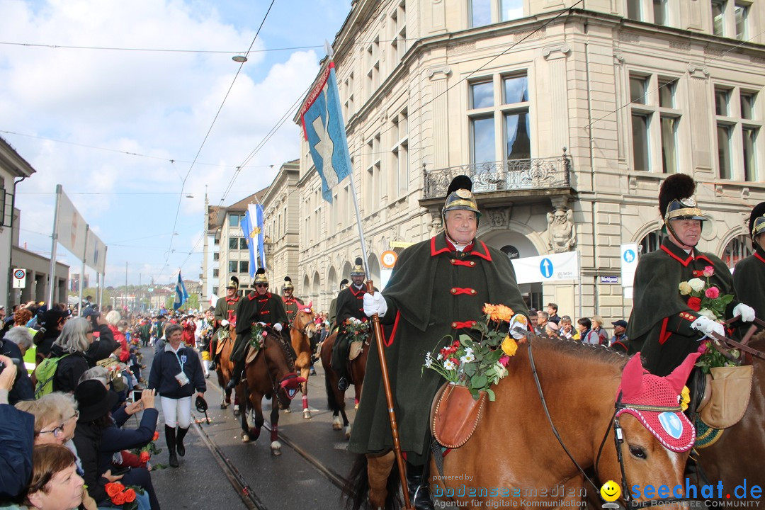 Sechselaeuten: Zuerich, 25.04.2022