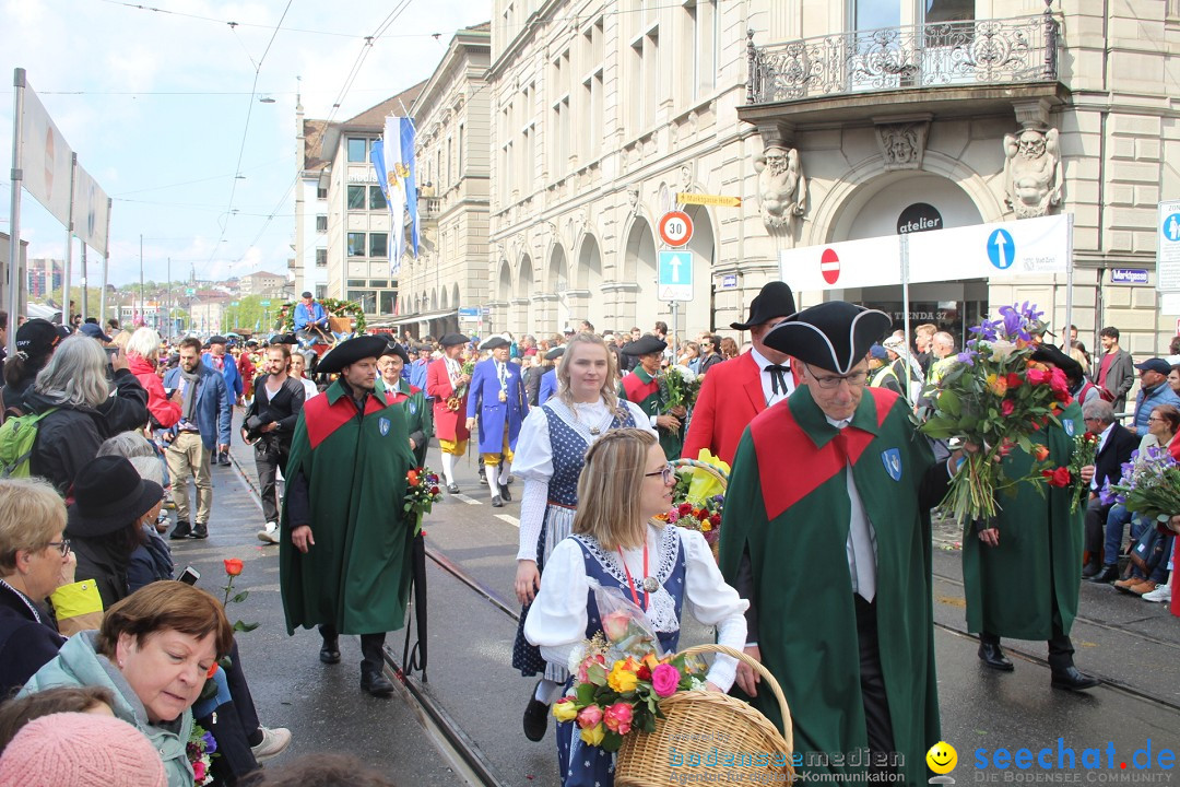 Sechselaeuten: Zuerich, 25.04.2022