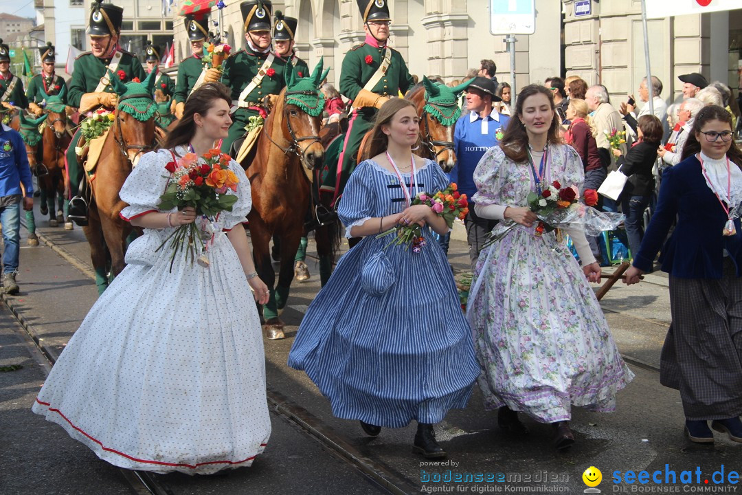 Sechselaeuten: Zuerich, 25.04.2022