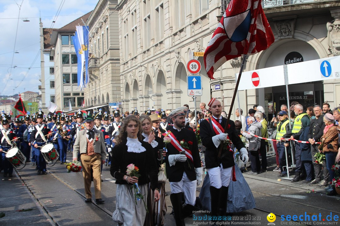 Sechselaeuten: Zuerich, 25.04.2022