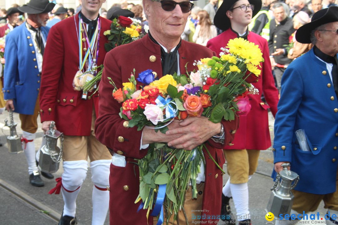 Sechselaeuten: Zuerich, 25.04.2022