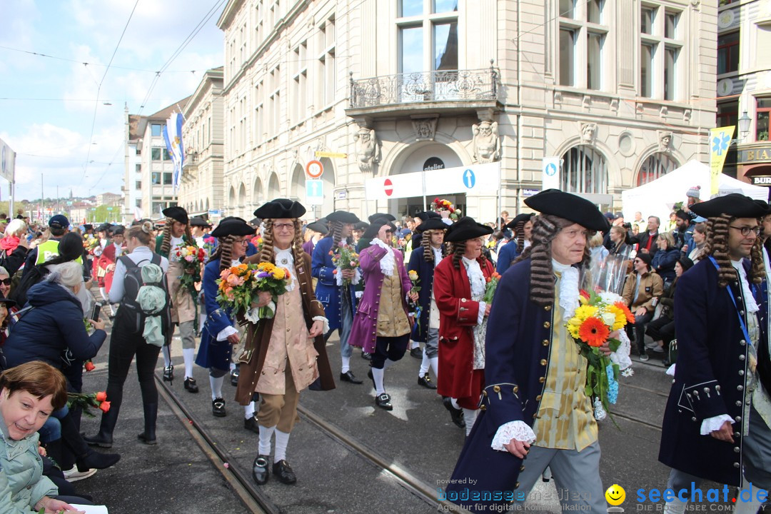 Sechselaeuten: Zuerich, 25.04.2022