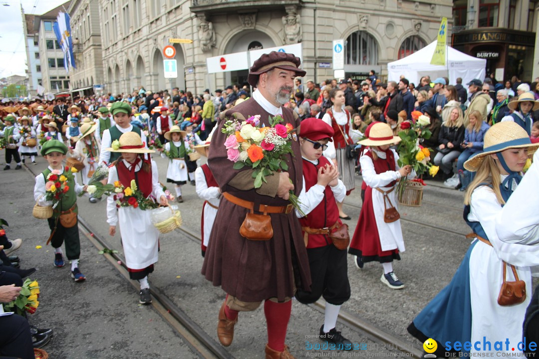 Sechselaeuten: Zuerich, 25.04.2022