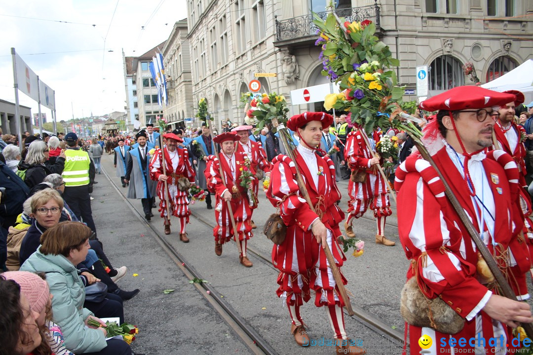 Sechselaeuten: Zuerich, 25.04.2022