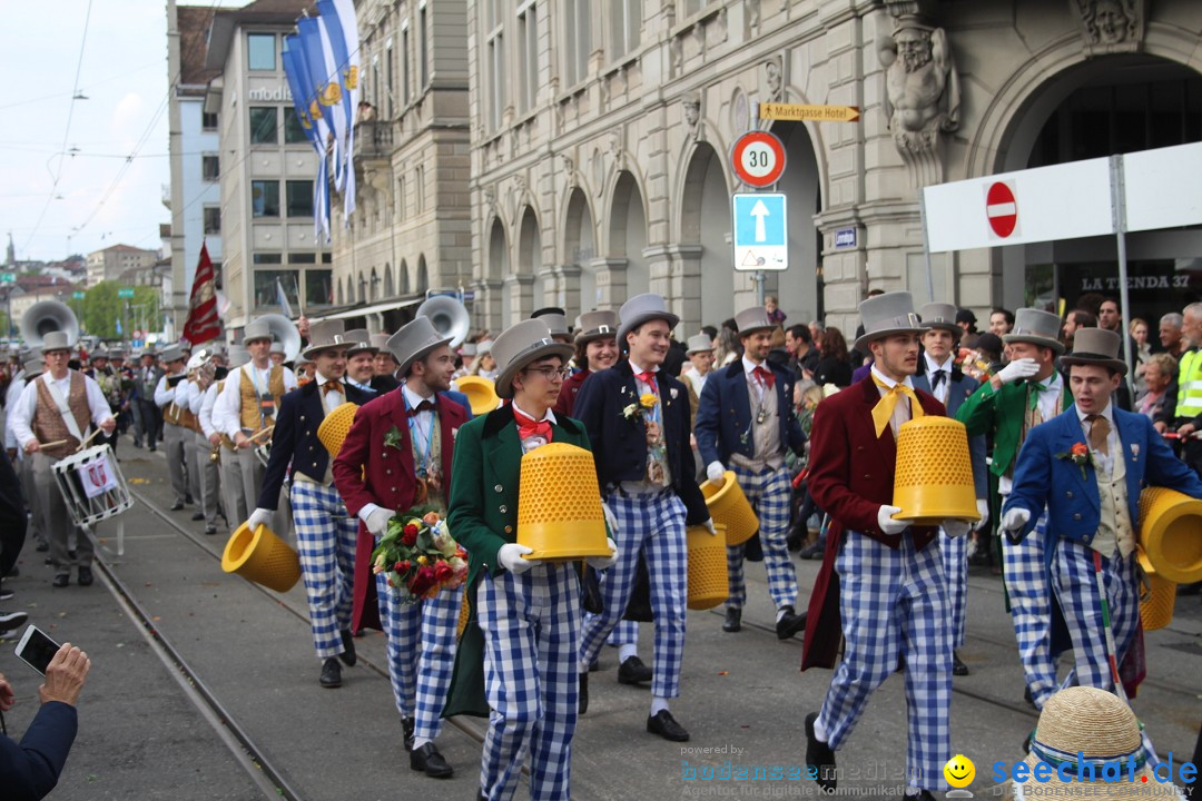 Sechselaeuten: Zuerich, 25.04.2022