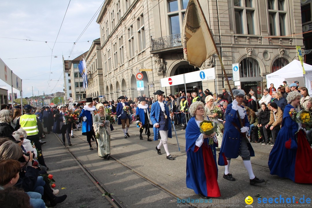Sechselaeuten: Zuerich, 25.04.2022