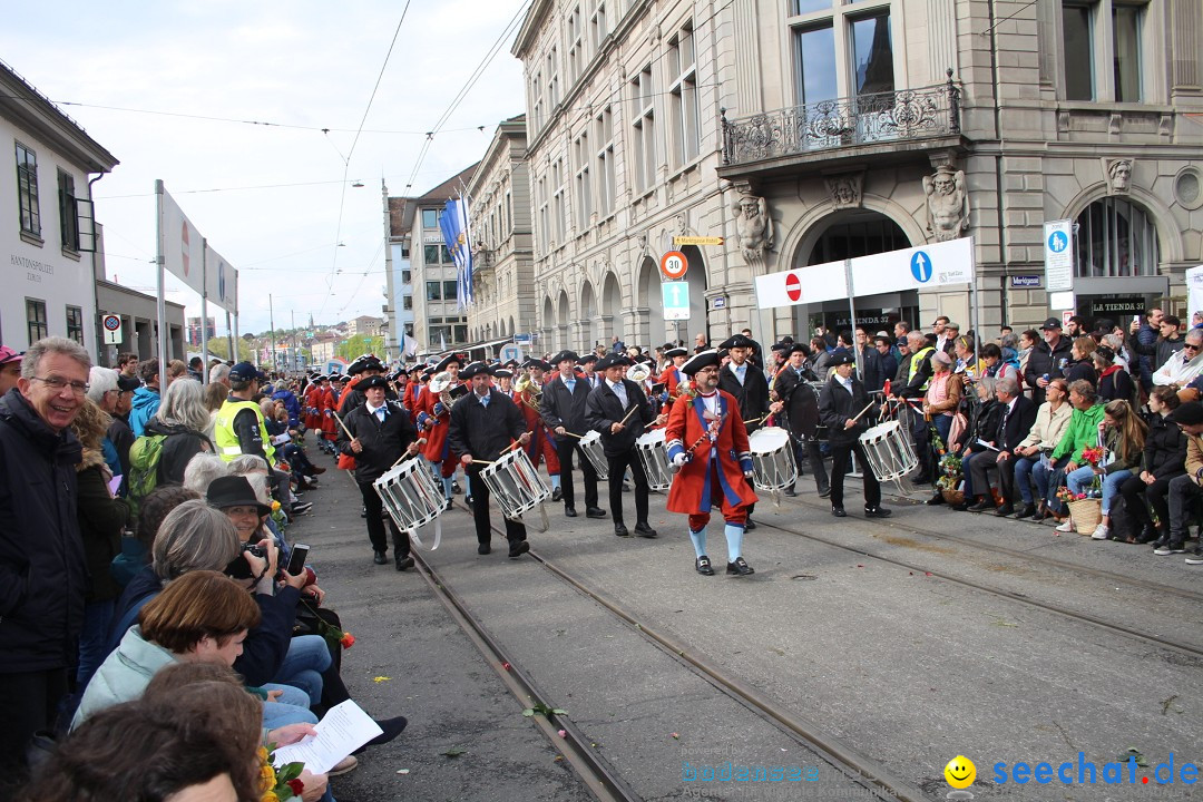 Sechselaeuten: Zuerich, 25.04.2022