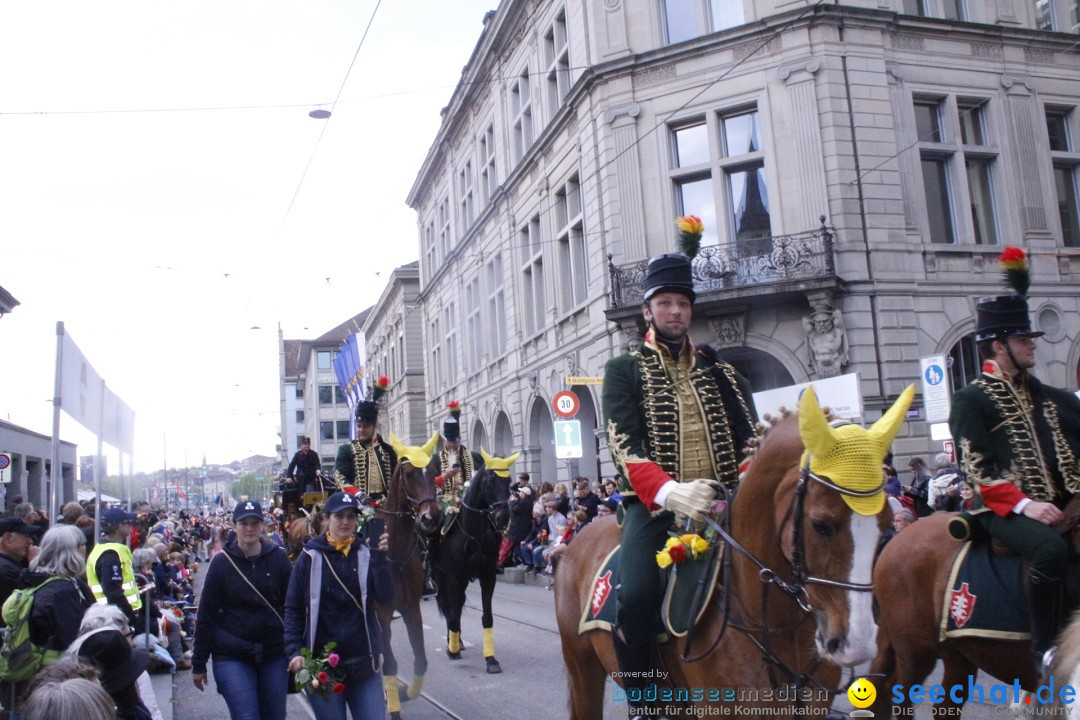 Sechselaeuten: Zuerich, 25.04.2022