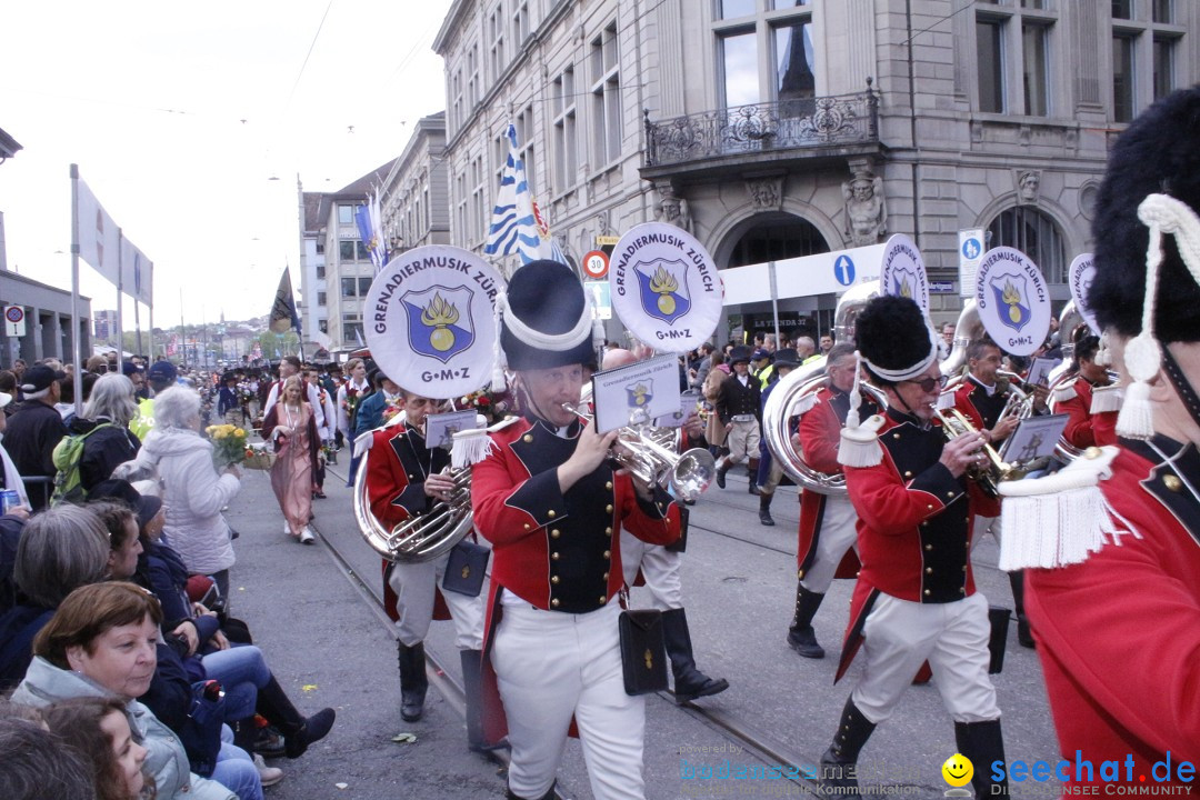 Sechselaeuten: Zuerich, 25.04.2022