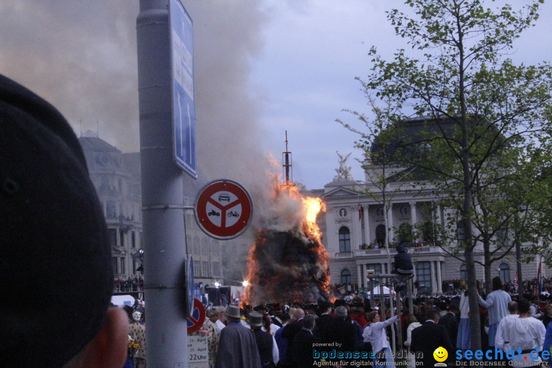 Sechselaeuten: Zuerich, 25.04.2022