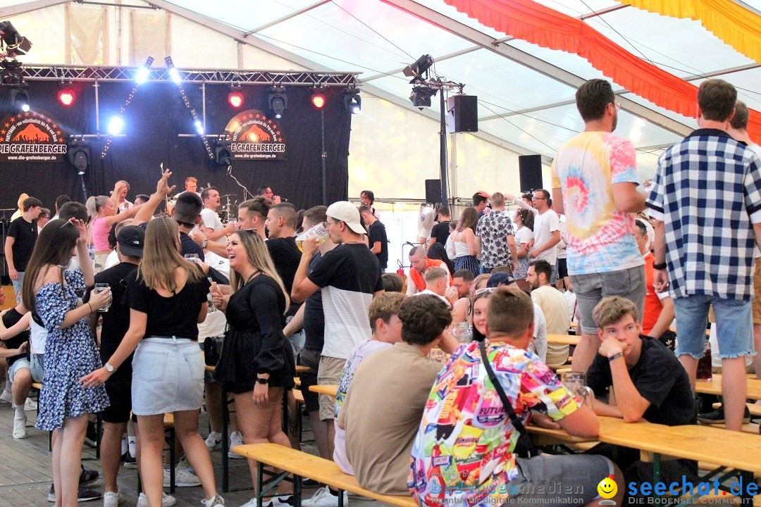 Rutenfest - Partyband Die Grafenberger: Ravensburg, 22.07.2022