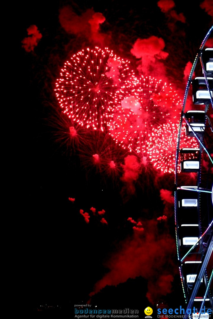 SEENACHTFEST mit Feuerwerk: Konstanz am Bodensee, 13.08.2022