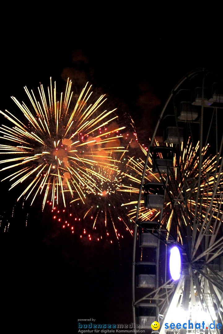SEENACHTFEST mit Feuerwerk: Konstanz am Bodensee, 13.08.2022