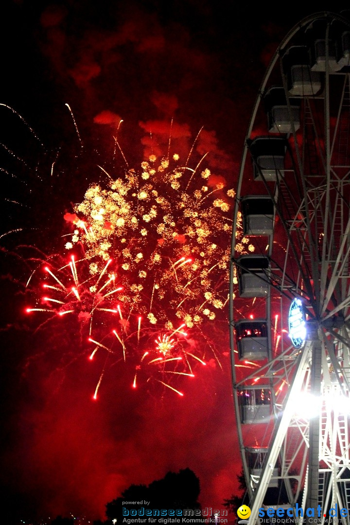 SEENACHTFEST mit Feuerwerk: Konstanz am Bodensee, 13.08.2022