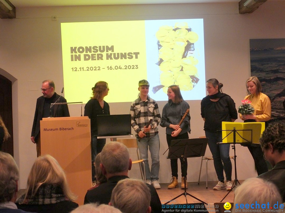 Konsum in der Kunst: Biberach, 12.11.2022