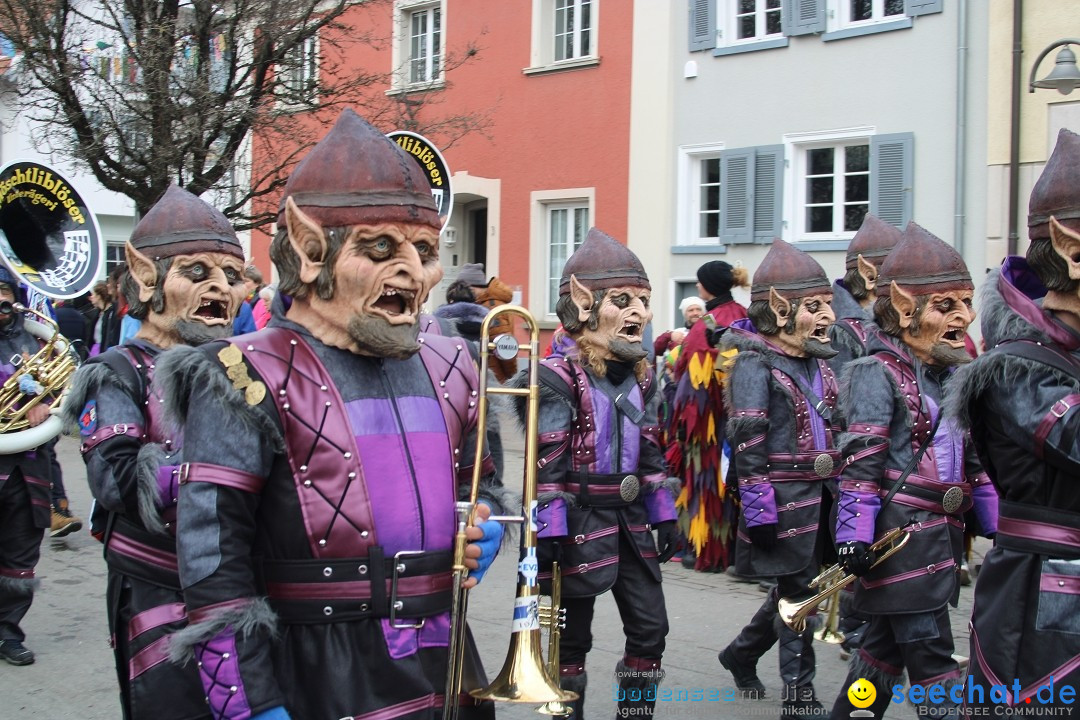 Fasnetsumzug - Weltverkehrsstadt: Tettnang am Bodensee, 29.01.2023