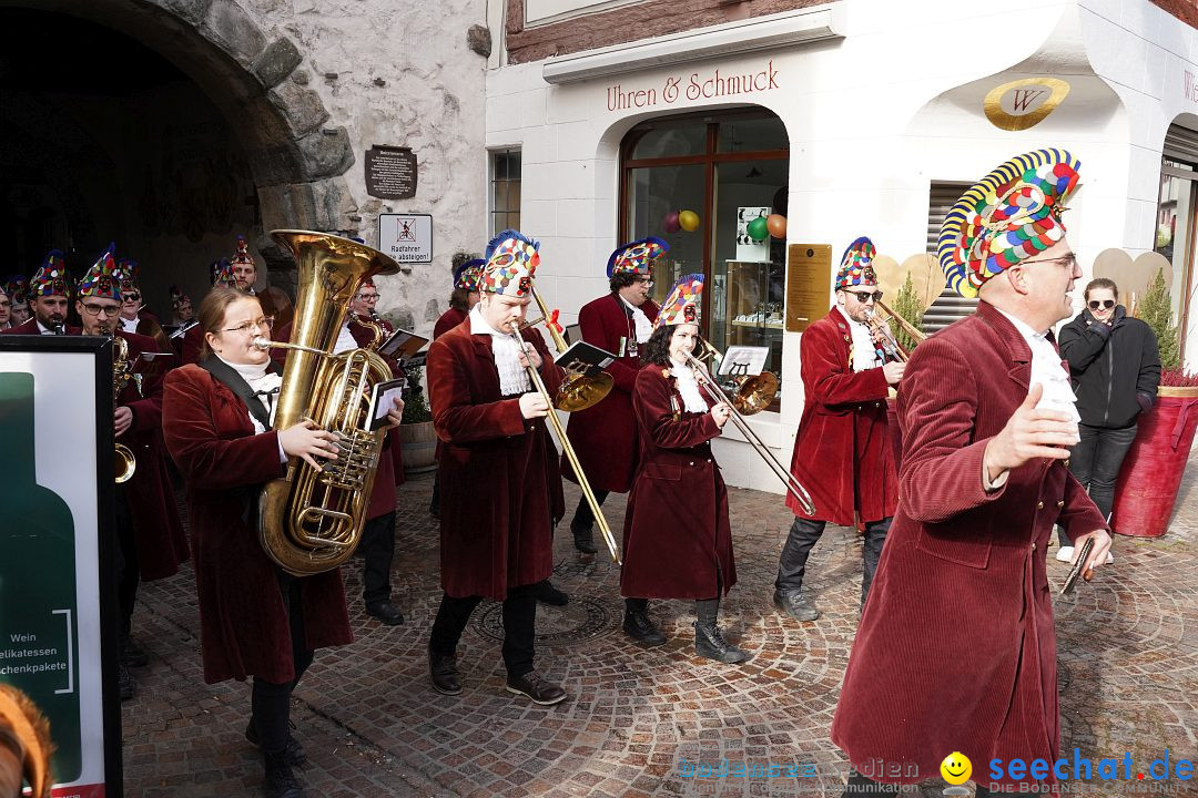 Narrenbaumstellen: Markdorf am Bodensee, 11.02.2023