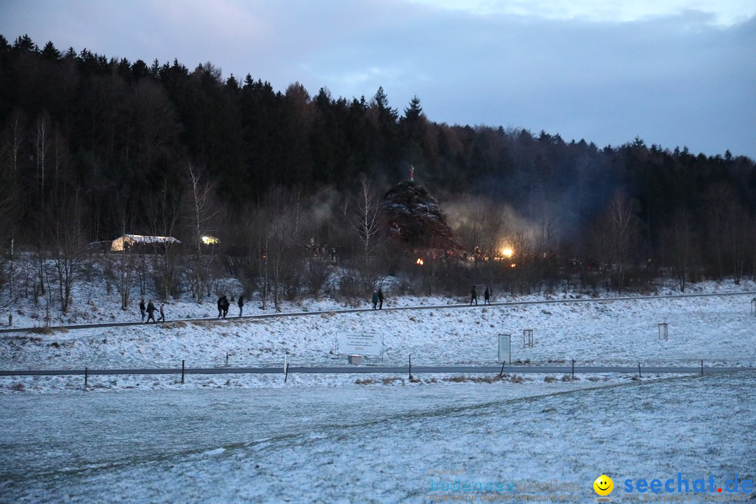 Funken - Funkenfeuer: Katholische Jugend: Weingarten, 26.02.2023