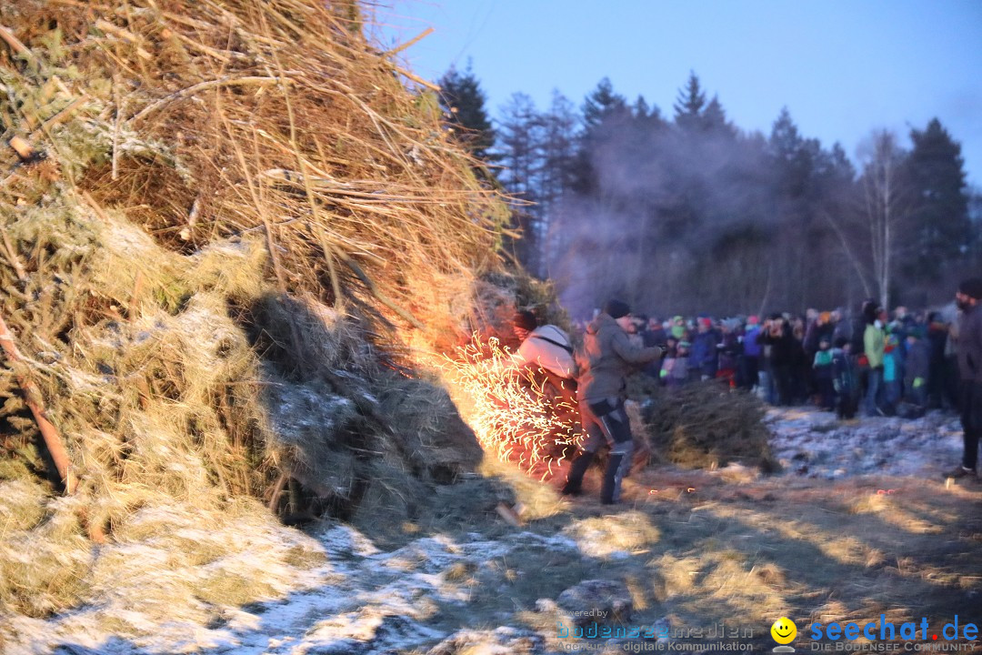 Funken - Funkenfeuer: Katholische Jugend: Weingarten, 26.02.2023