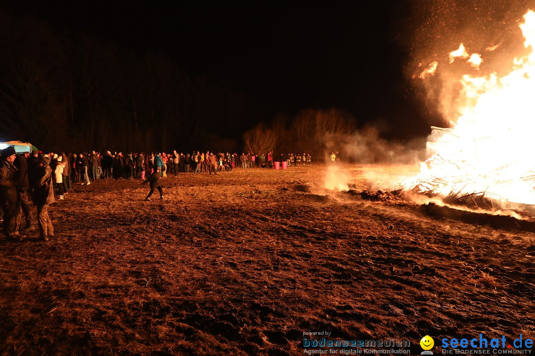 Funken - Funkenfeuer: Katholische Jugend: Weingarten, 26.02.2023
