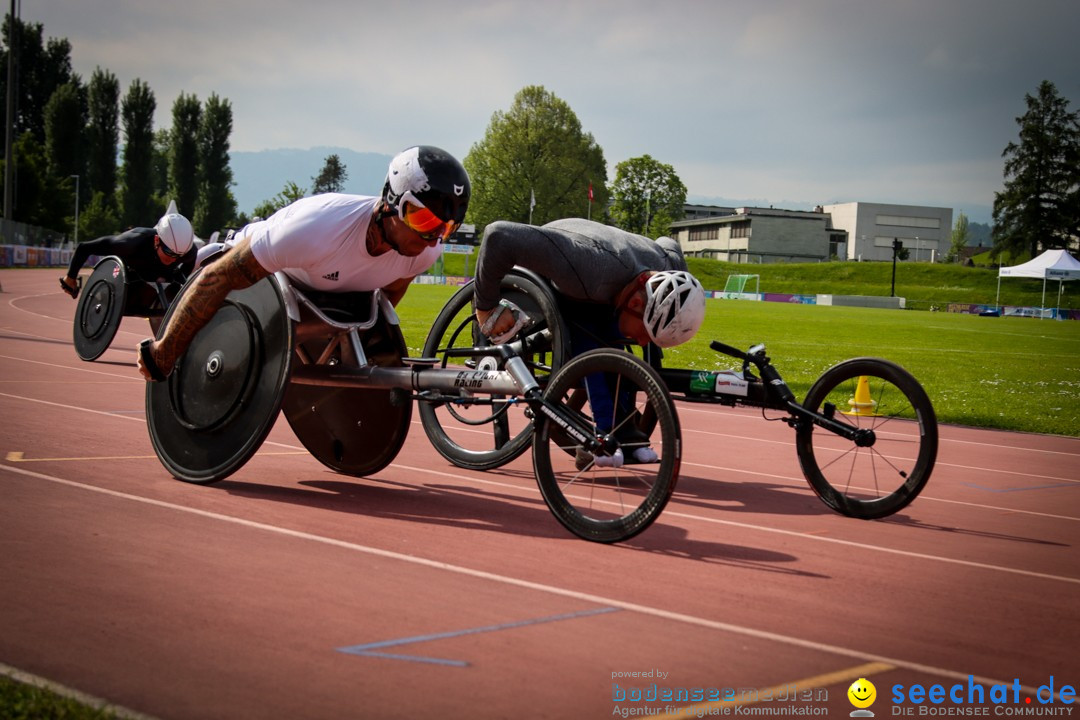 WELTKLASSE AM SEE Rollstuhl-Leichtathletik: Arbon am Bodensee, 20.05.2023