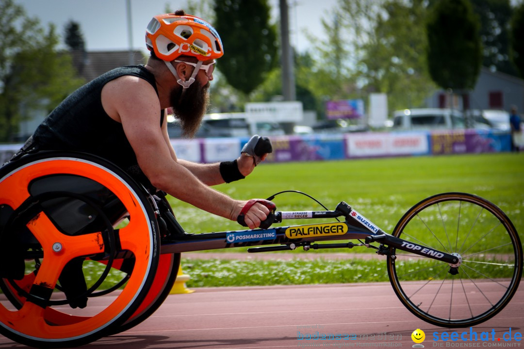 WELTKLASSE AM SEE Rollstuhl-Leichtathletik: Arbon am Bodensee, 20.05.2023