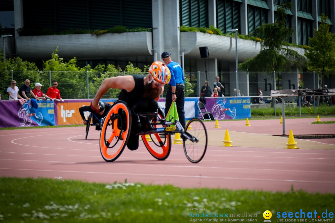 WELTKLASSE AM SEE Rollstuhl-Leichtathletik: Arbon am Bodensee, 20.05.2023