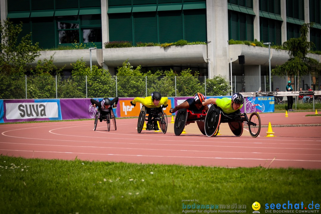WELTKLASSE AM SEE Rollstuhl-Leichtathletik: Arbon am Bodensee, 20.05.2023
